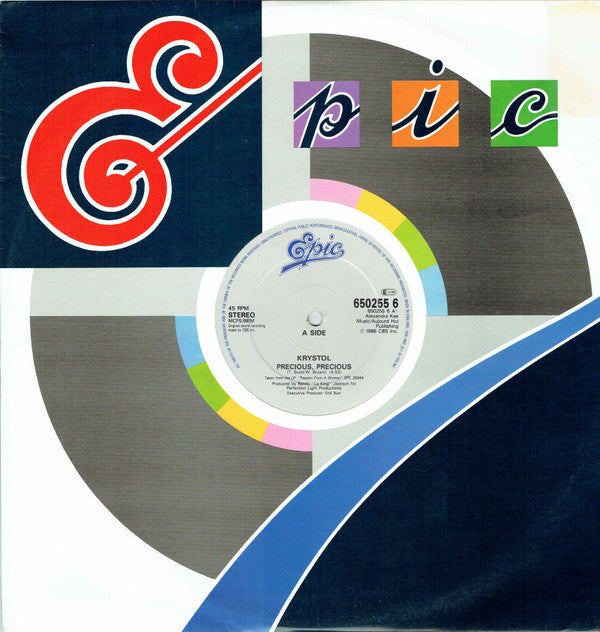 Krystol : Precious, Precious (12", Single)