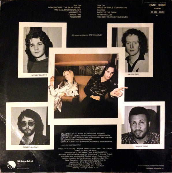 Steve Harley And Cockney Rebel* : The Best Years Of Our Lives (LP, Album)
