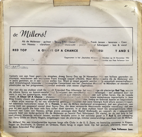 De Millers : The Millers! (7", EP)