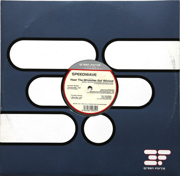 Speedwave : Hear The Drummer Get Wicked (12")