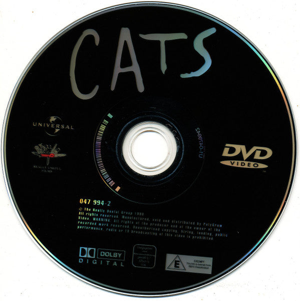 Andrew Lloyd Webber : Cats (DVD-V, RE, PAL, Mus)
