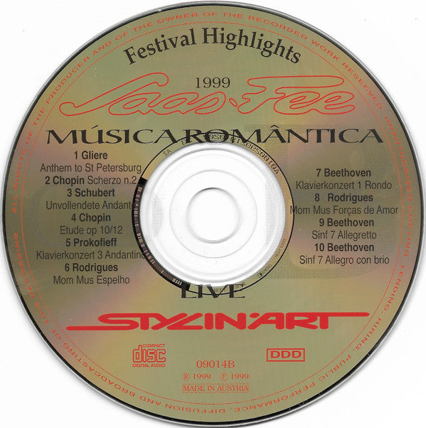 Various : Saas Fee Música Romântica (2xCD)