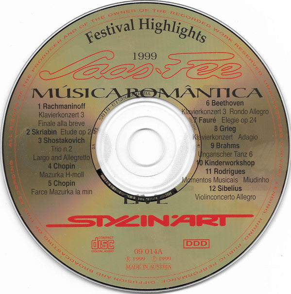 Various : Saas Fee Música Romântica (2xCD)