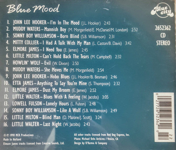 Various : Blue Mood - Great Blues Performers (CD, Comp)