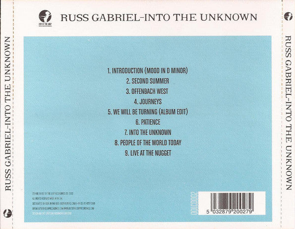 Russ Gabriel : Into The Unknown (CD, Album)
