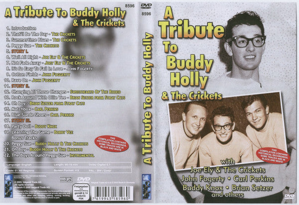 Various : A Tribute To Buddy Holly & The Crickets (DVD-V)