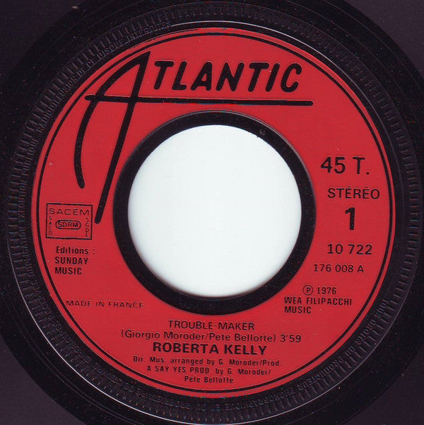 Roberta Kelly : Trouble Maker (7", Single)