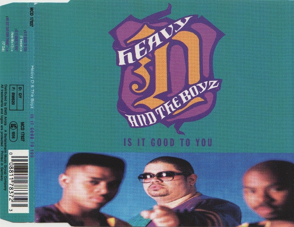 Heavy D. & The Boyz : Is It Good To You (CD, Single)