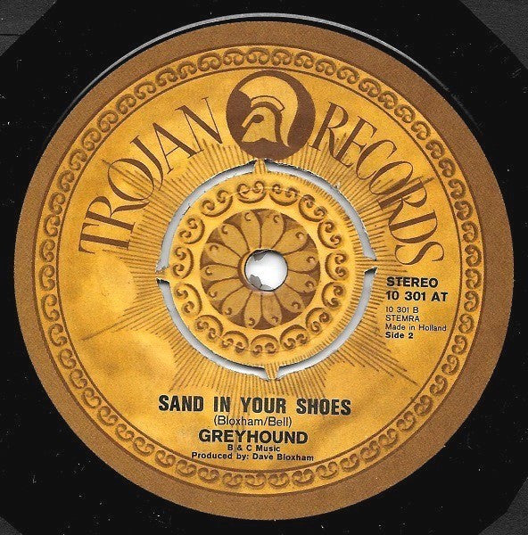 Greyhound (4) : Black And White (7", Single)