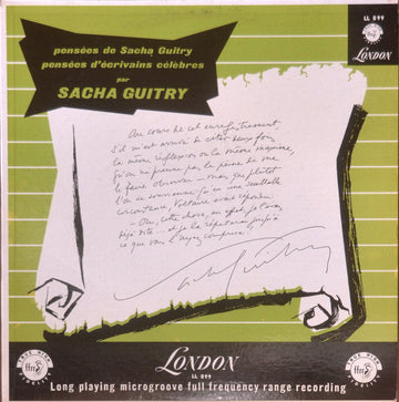 Sacha Guitry : L'Esprit De Paris (LP, Album)