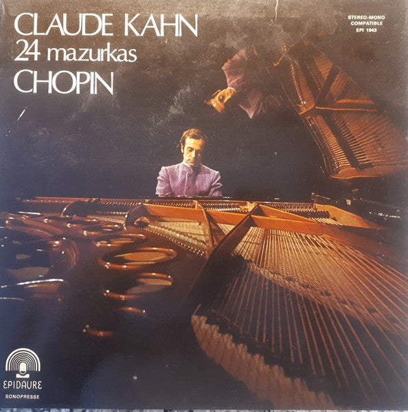 Chopin*, Claude Kahn : 24 Mazurkas (LP,  )
