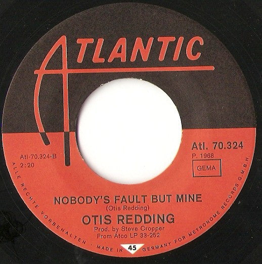 Otis Redding : I've Got Dreams To Remember (7", Single)