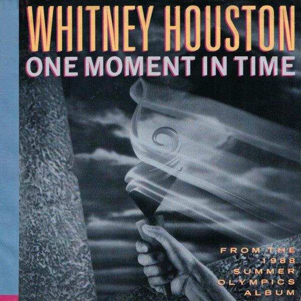 Whitney Houston : One Moment In Time (7", Single, Spe)