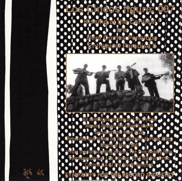 Los Cincos : Kissing At The Carnival B/W Here Comes Penelope (7")