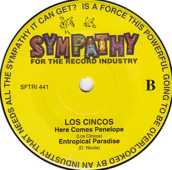 Los Cincos : Kissing At The Carnival B/W Here Comes Penelope (7")