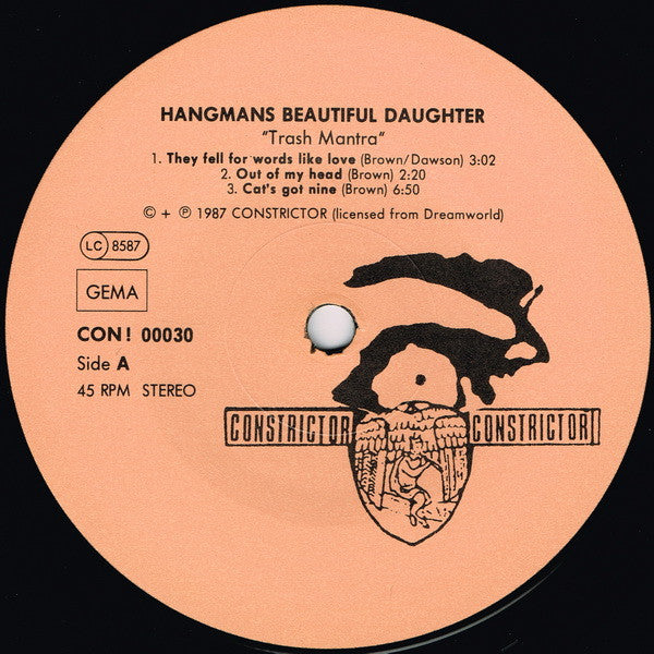 Hangman's Beautiful Daughters : Trash Mantra (12", MiniAlbum)