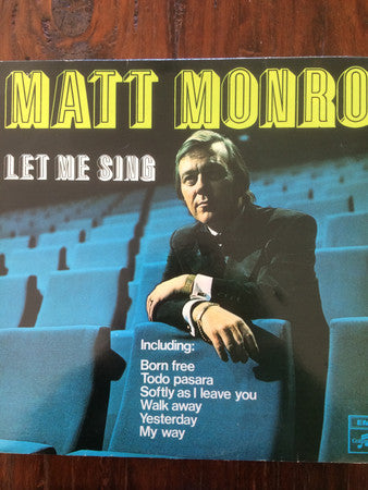 Matt Monro : Let Me Sing (LP, Comp)