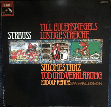 Richard Strauss : Till Eulenspiegels Lustige Streiche/Salomes Tanz / Tod Und Verführung (LP, Album)