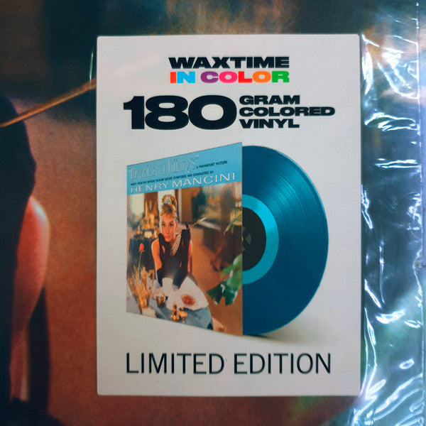 Henry Mancini : Breakfast At Tiffany's (Music From The Motion Picture Score) (LP, Album, Ltd, RE, Blu)