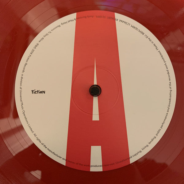 Andy Burrows & Matt Haig : Reasons To Stay Alive (LP, Album, Ltd, Red)