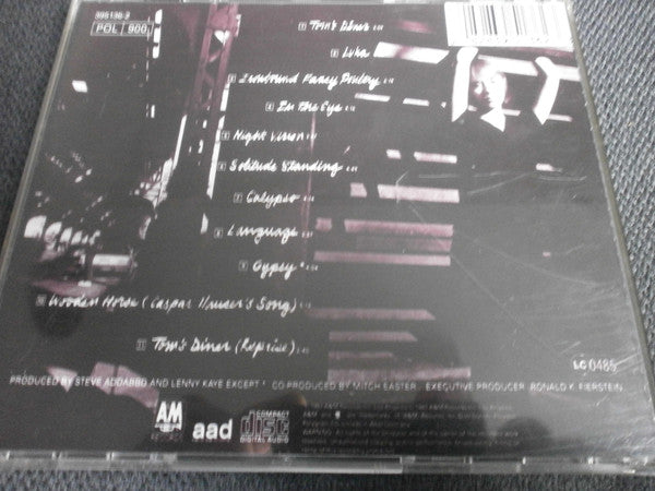Suzanne Vega : Solitude Standing (CD, Album)