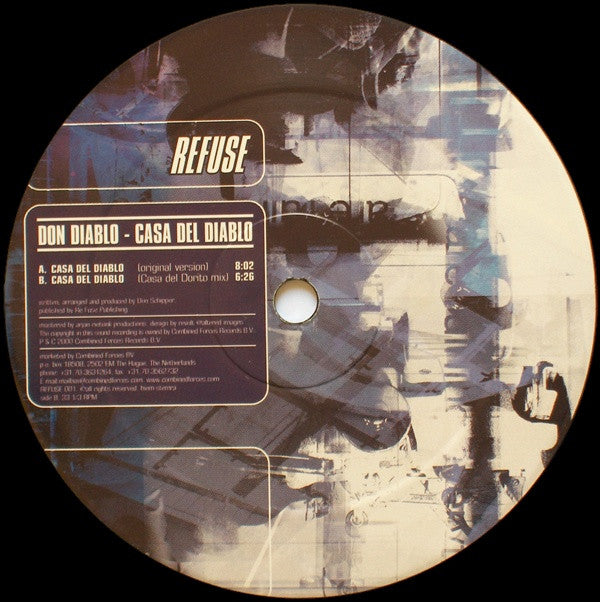 Don Diablo : Casa Del Diablo (12")
