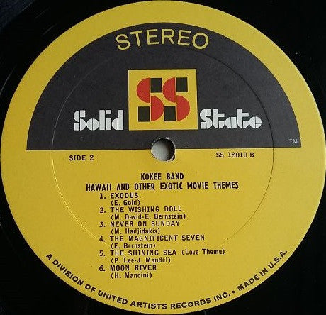 Kokee Band : Hawaii And Other Exotic Movie Themes (LP, Album, Gat)