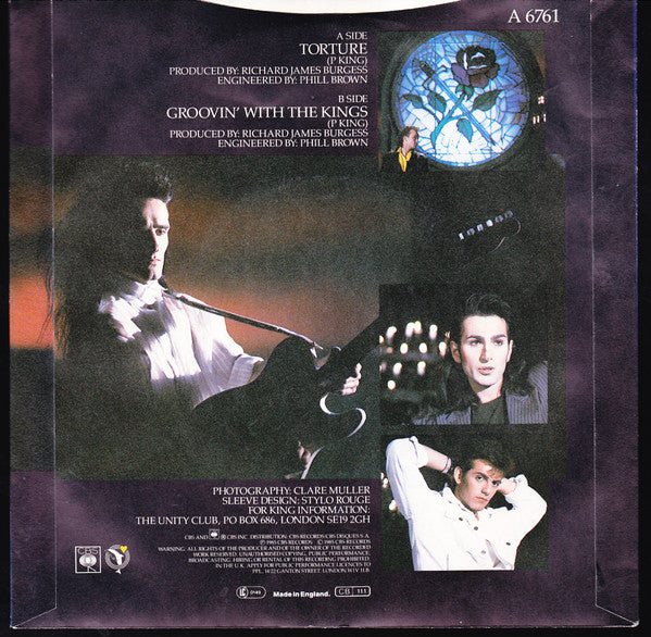 King : Torture (7", Single)