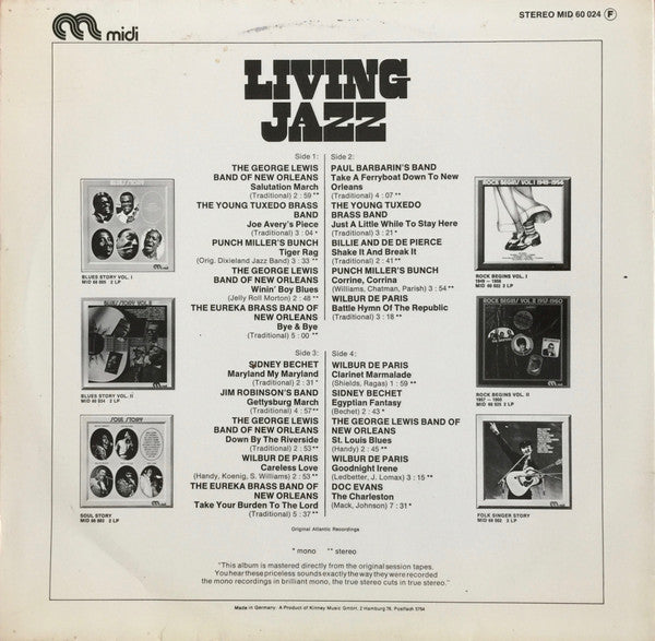 Various : Living Jazz (2xLP)