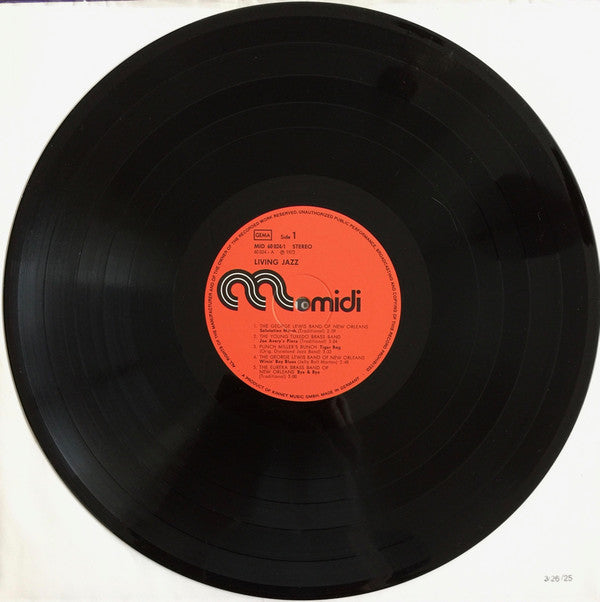Various : Living Jazz (2xLP)