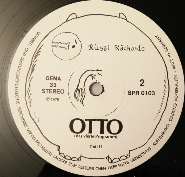 Otto Waalkes : Otto (Das Vierte Programm) (LP, Album)