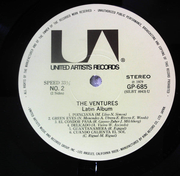 The Ventures : Latin Album (LP, Album)