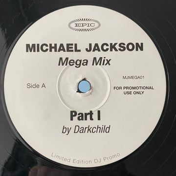 Michael Jackson : Mega Mix (12", Ltd, Promo)