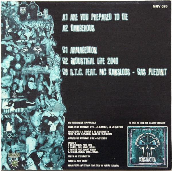 Rotterdam Terror Corps : Are You Prepared To Die (12")