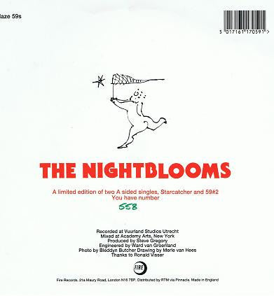 The Nightblooms : Starcatcher & 59#2 (2x7", S/Sided, Etch, Ltd, Num)