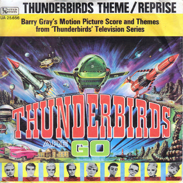 Barry Gray : Thunderbirds Theme / Reprise (7", Single, Mono)