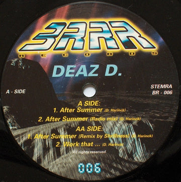 Deaz D. : After Summer (12")