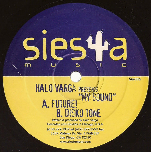 Halo Varga : My Sound (12")