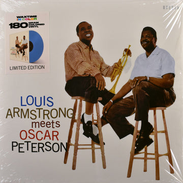 Louis Armstrong Meets Oscar Peterson : Louis Armstrong Meets Oscar Peterson (LP, Album, Ltd, RE, Blu)
