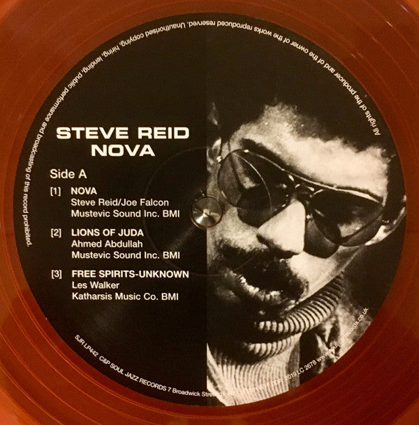 Steve Reid (2) Featuring The Legendary Master Brotherhood : Nova (LP, Album, Ltd, RE, Ora)