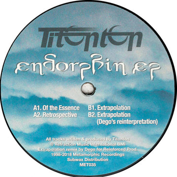 Titonton Duvanté :  Endorphin EP  (12", RE)