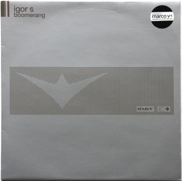 Igor S : Boomerang (12")