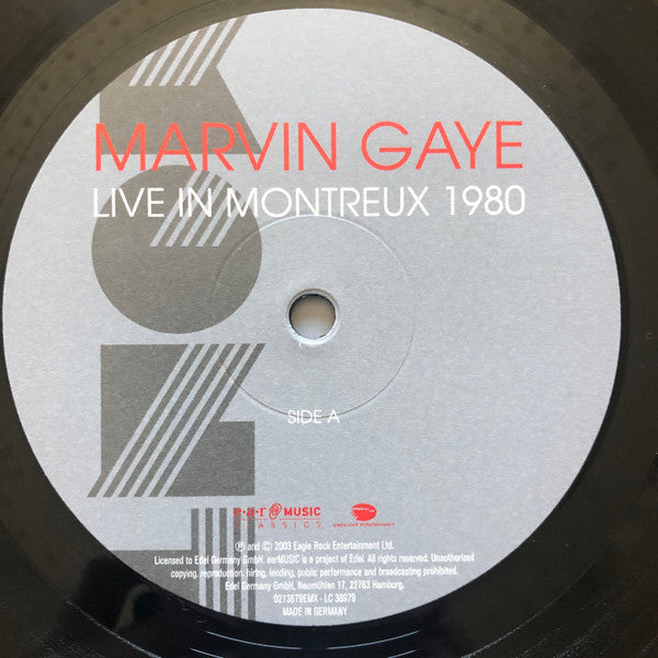 Marvin Gaye : Live In Montreux 1980 (2xLP, Album, Ltd, RE, 180)