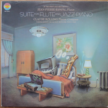 Jean-Pierre Rampal / Claude Bolling : Suite For Flute And Jazz Piano (LP, Album, RE)