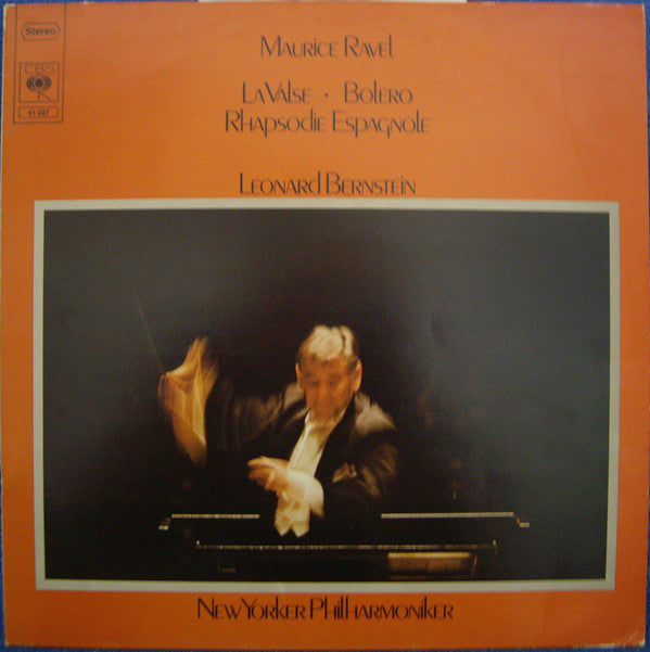 Maurice Ravel, Leonard Bernstein, New York Philharmonic : La Valse •  Bolero / Rhapsodie Espagnole (LP, RE)