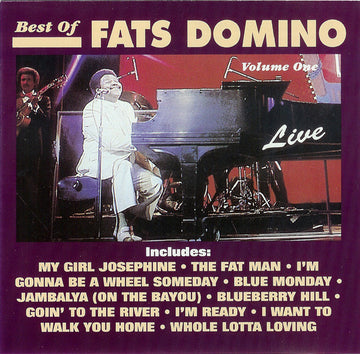 Fats Domino : Best Of Fats Domino Volume 1 ● Live (CD, Comp)