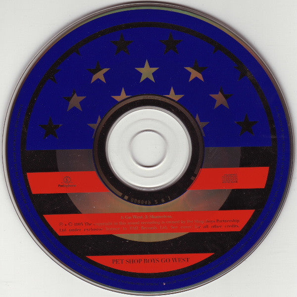 Pet Shop Boys : Go West (CD, Single, Car)