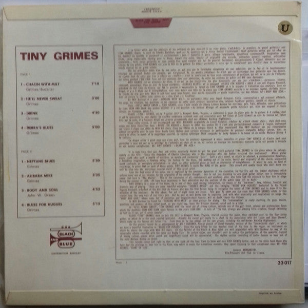 Tiny Grimes : Chasin With Milt  (LP, Comp)