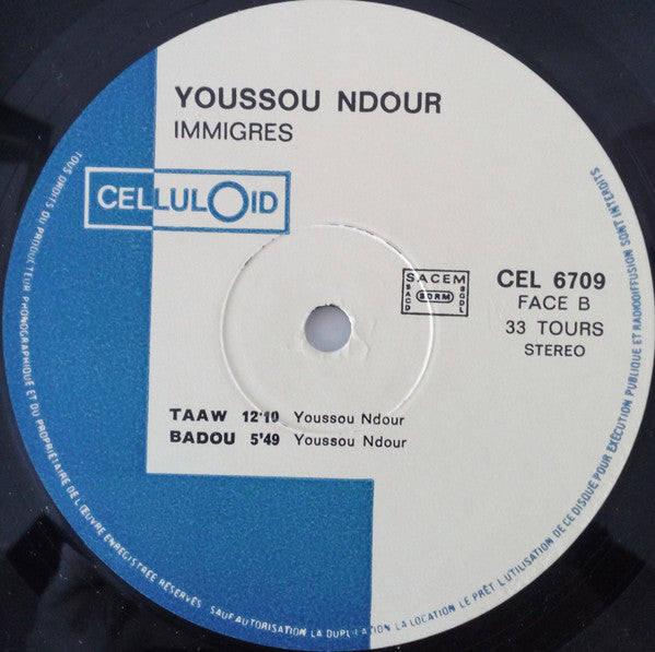 Youssou N'Dour & Le Super Etoile De Dakar : Immigrés / Bitim Rew (LP)