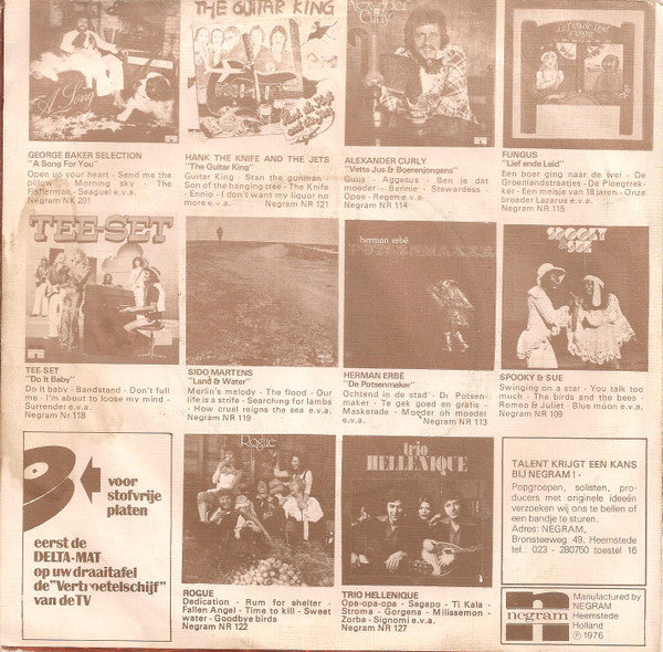 Sundown (4) : One Morning In May (7", Single, Sil)